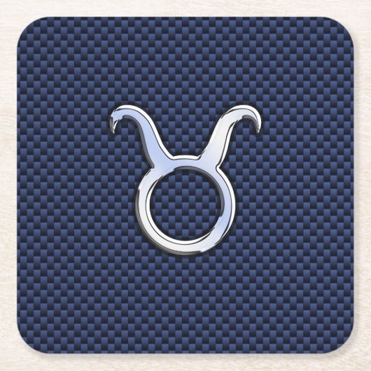 De moderne Druk van de Vezel van de Koolstof van Kartonnen Onderzetters (Voorkant)