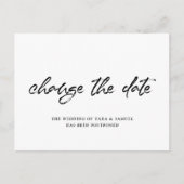 De moderne Eenvoudige Band van het Manuscript van  Aankondigingskaart (Voorkant)