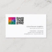 De moderne elegante minimalistische Sjabloon van d Visitekaartje (Voorkant)