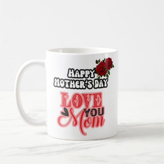 De moderne familie Moederdag Koffiemok (Links)