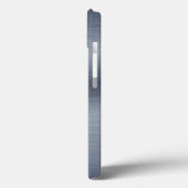 De moderne Faux Geborstelde Achtergrond van het Case-Mate iPhone Case (Achterkant / Links)