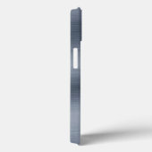 De moderne Faux Geborstelde Achtergrond van het Case-Mate iPhone Case (Achterkant / Rechts)