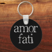 De Moderne Filosoof: Amor Fati Sleutelhanger (Achterkant)