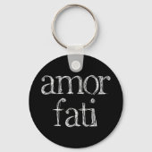 De Moderne Filosoof: Amor Fati Sleutelhanger (Achterkant)