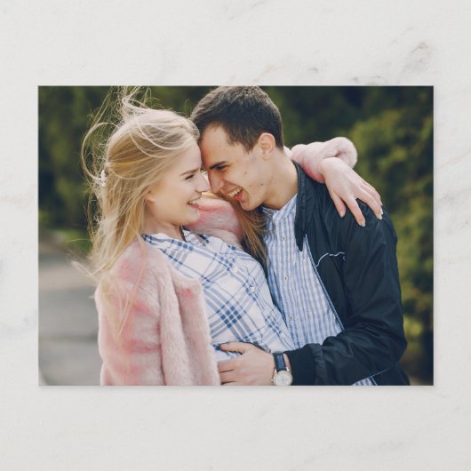 De moderne Floral Waterverf Bruiloft bewaart de da Aankondigingskaart (Voorkant)