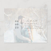 De moderne Foto bewaart de Datum Flyer (Voorkant)