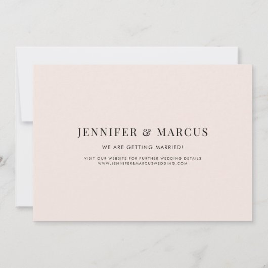 De moderne Foto bewaart de Datum Kaart (Achterkant)