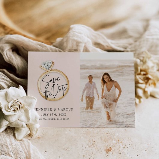 De moderne Foto bewaart de Datum Kaart