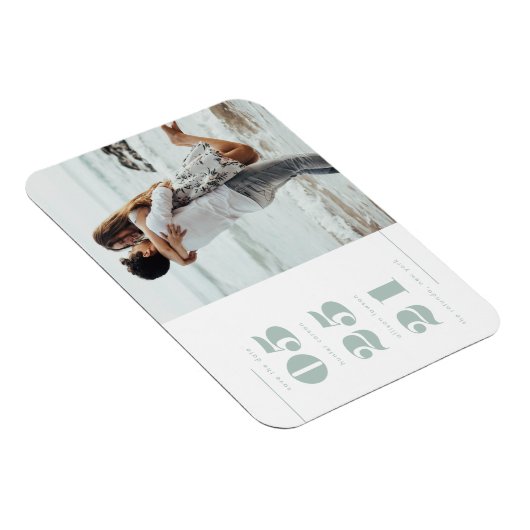 De moderne Foto bewaart de Datum Magent Magneet (Rechterzijde)