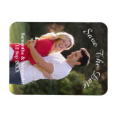 De moderne Foto bewaart de Datum Magneet (Horizontaal)