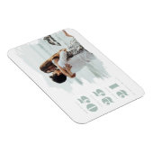 De moderne Foto bewaart de Datum Magneet (Rechterzijde)