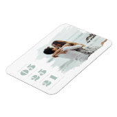 De moderne Foto bewaart de Datum Magneet (Linkerzijde)