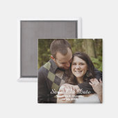 De moderne Foto bewaart de Magnet van de Datum (Voorkant / Achterkant)