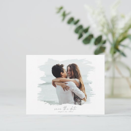 De moderne Foto bewaart het Briefkaart van de Datu (Staand voorkant)