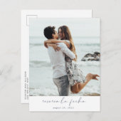 De moderne Foto bewaart het Briefkaart van de Datu (Voorkant / Achterkant)