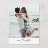 De moderne Foto bewaart het Briefkaart van de Datu (Voorkant)