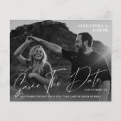 De Moderne Foto BW van de begroting Datum sparen d (Voorkant)