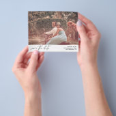 De Moderne Foto van de begroting Horizontaal spare Flyer (Hand)