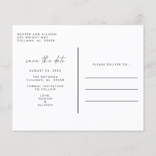 De Moderne Foto van de begroting sparen de brochur (Achterkant)