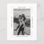 De Moderne foto van de begroting sparen de datumui Flyer (Voorkant)