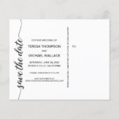 De Moderne Foto van de begroting sparen het manusc (Achterkant)