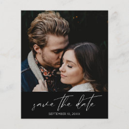 De Moderne Foto van de begroting Verticaal sparen  Flyer