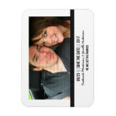 De Moderne Foto van Ebony sparen de Magnet van de Magneet (Verticaal)