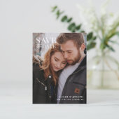 De Moderne Foto van Elegant sparen het Briefkaart  (Staand voorkant)