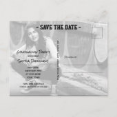 De Moderne Foto van het Afstuderen van de Banner s Briefkaart (Achterkant)