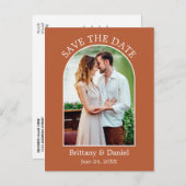 De moderne Foto van het Lijst van de Kunst brandt Briefkaart (Voorkant / Achterkant)