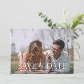 De moderne Foto van het Manuscript H sparen de Dat Kaart (Staand voorkant)