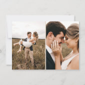 De moderne Foto van het Manuscript sparen de Datum Kaart (Achterkant)