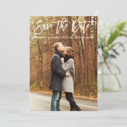 De moderne Foto van het Manuscript van de Borstel  Kaart (Staand voorkant)