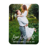 De moderne Foto van het Manuscript van de Borstel  Magneet (Verticaal)