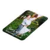 De moderne Foto van het Manuscript van de Borstel  Magneet (Linkerzijde)