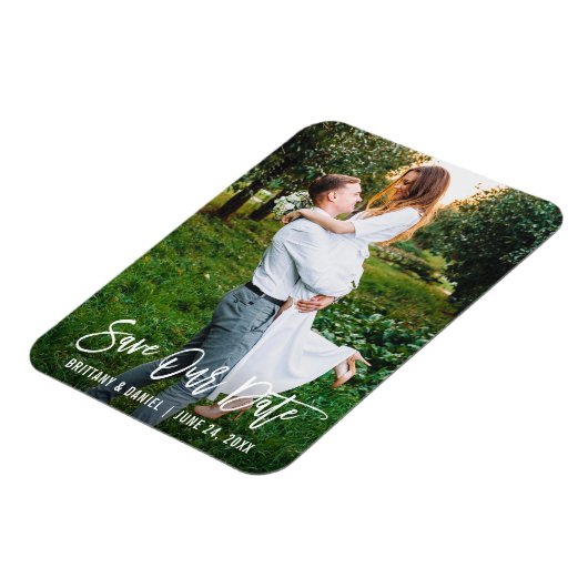 De moderne Foto van het Manuscript van de Borstel  Magneet (Linkerzijde)