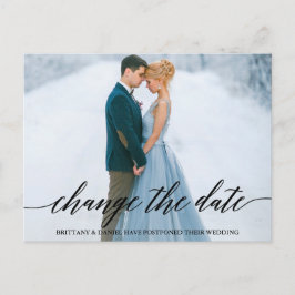 De moderne Foto van het Manuscript van de Calligra Briefkaart