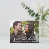 De moderne Foto van het Verloving van het Manuscri Briefkaart (Staand voorkant)