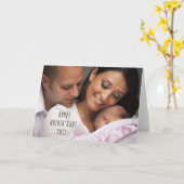 De moderne Gelukkige Kaart van de Foto van het (Gele Bloem)