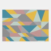 De moderne geometriekunst van de moderne tijd is e inpakpapier vel (Voorkant 2)