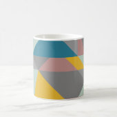 De moderne geometriekunst van de moderne tijd is e koffiemok (Center)