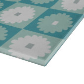 De Moderne Geometrische Bloemen die van het midden Snijplank (Hoek)