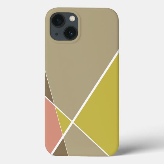 De moderne Geometrische DwarsLijnen Criss blozen Case-Mate iPhone Case (Achterkant)
