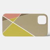 De moderne Geometrische DwarsLijnen Criss blozen Case-Mate iPhone Case (Achterkant (horizontaal))