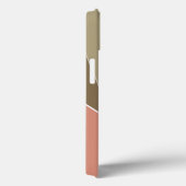 De moderne Geometrische DwarsLijnen Criss blozen Case-Mate iPhone Case (Achterkant / Rechts)