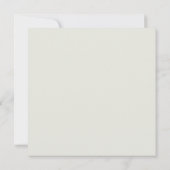 De moderne Geometrische Greenery Wedding Vertragin Aankondiging (Achterkant)