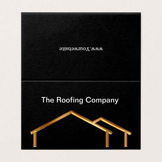 De moderne Gevouwen Kaarten van de Dakbedekkingsdi (Buitenkant ongevouwen)