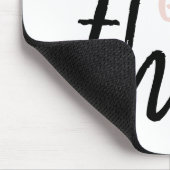 De moderne Gothic van deze positieve inspiratie Muismat (Hoek)