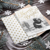 De moderne Gouden Vrolijke Heldere Kaart van de