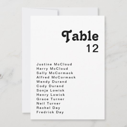 De moderne Grafiek van het Aantal van de Lijst van (Voorkant)